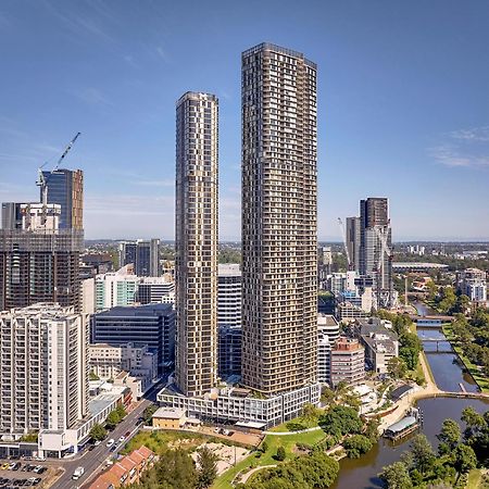 Meriton Suites George Street, Parramatta Sídney Exterior foto