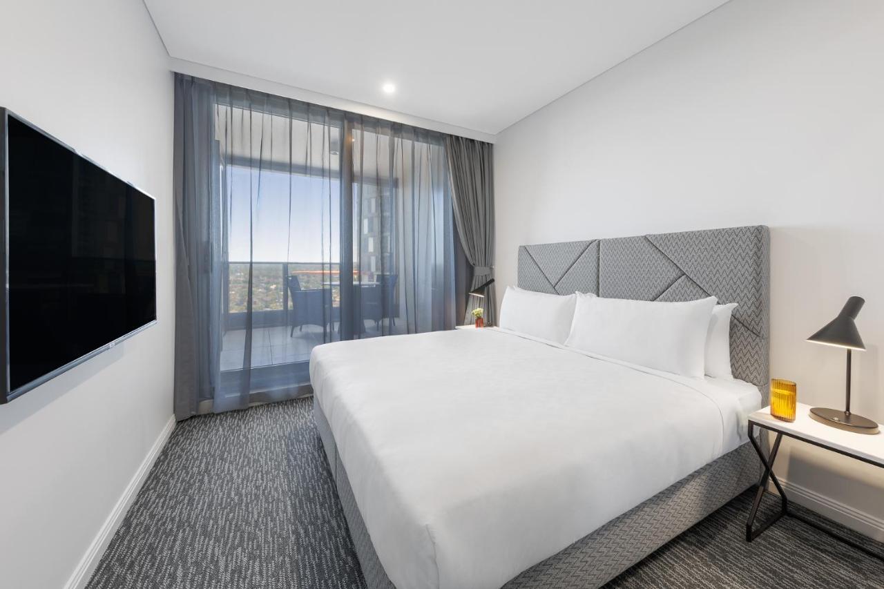 Meriton Suites George Street, Parramatta Sídney Exterior foto