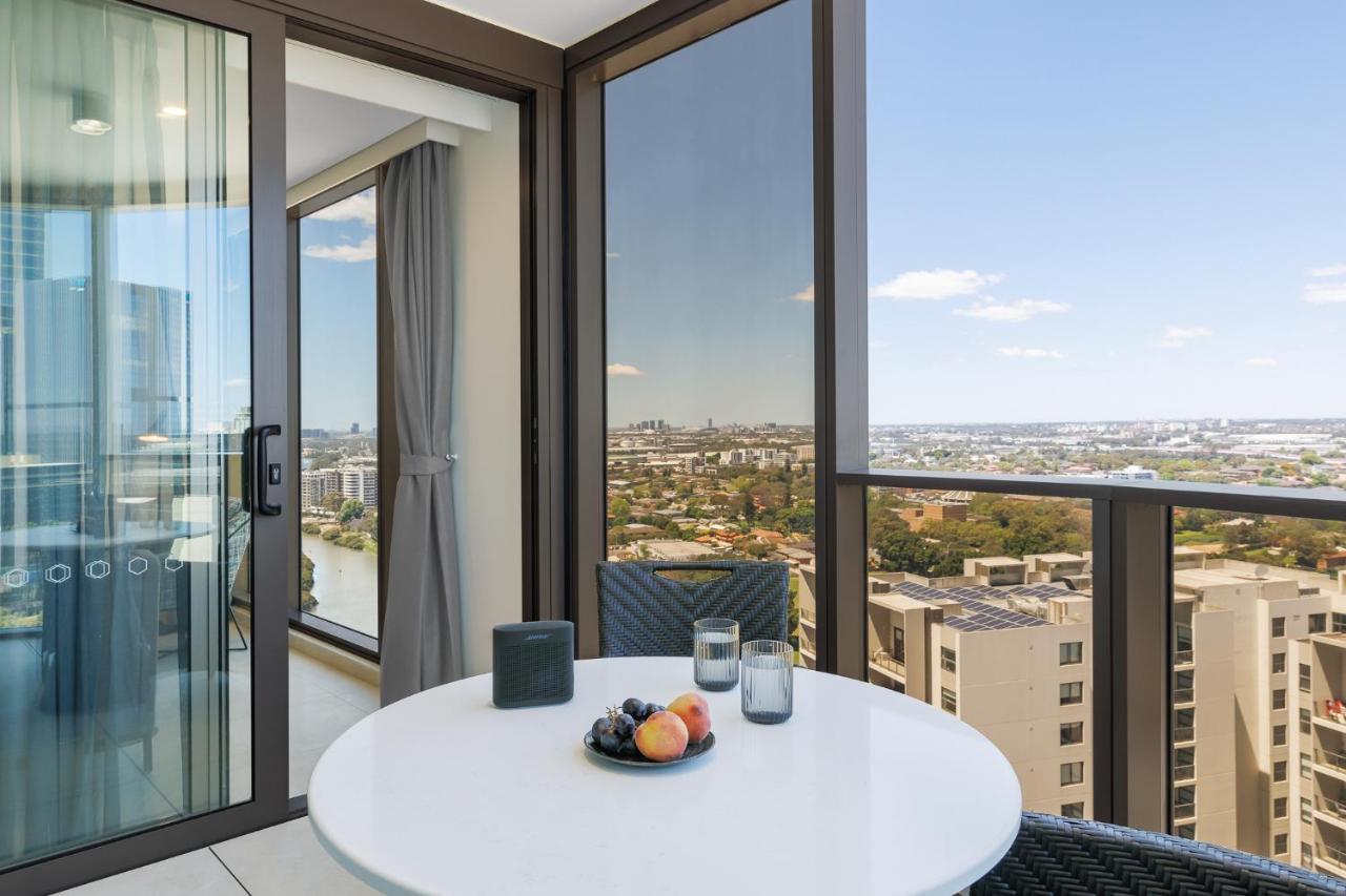 Meriton Suites George Street, Parramatta Sídney Exterior foto