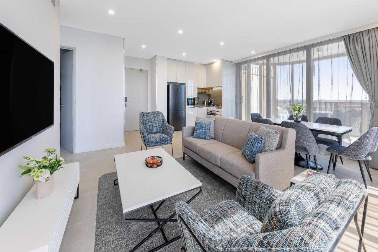 Meriton Suites George Street, Parramatta Sídney Exterior foto