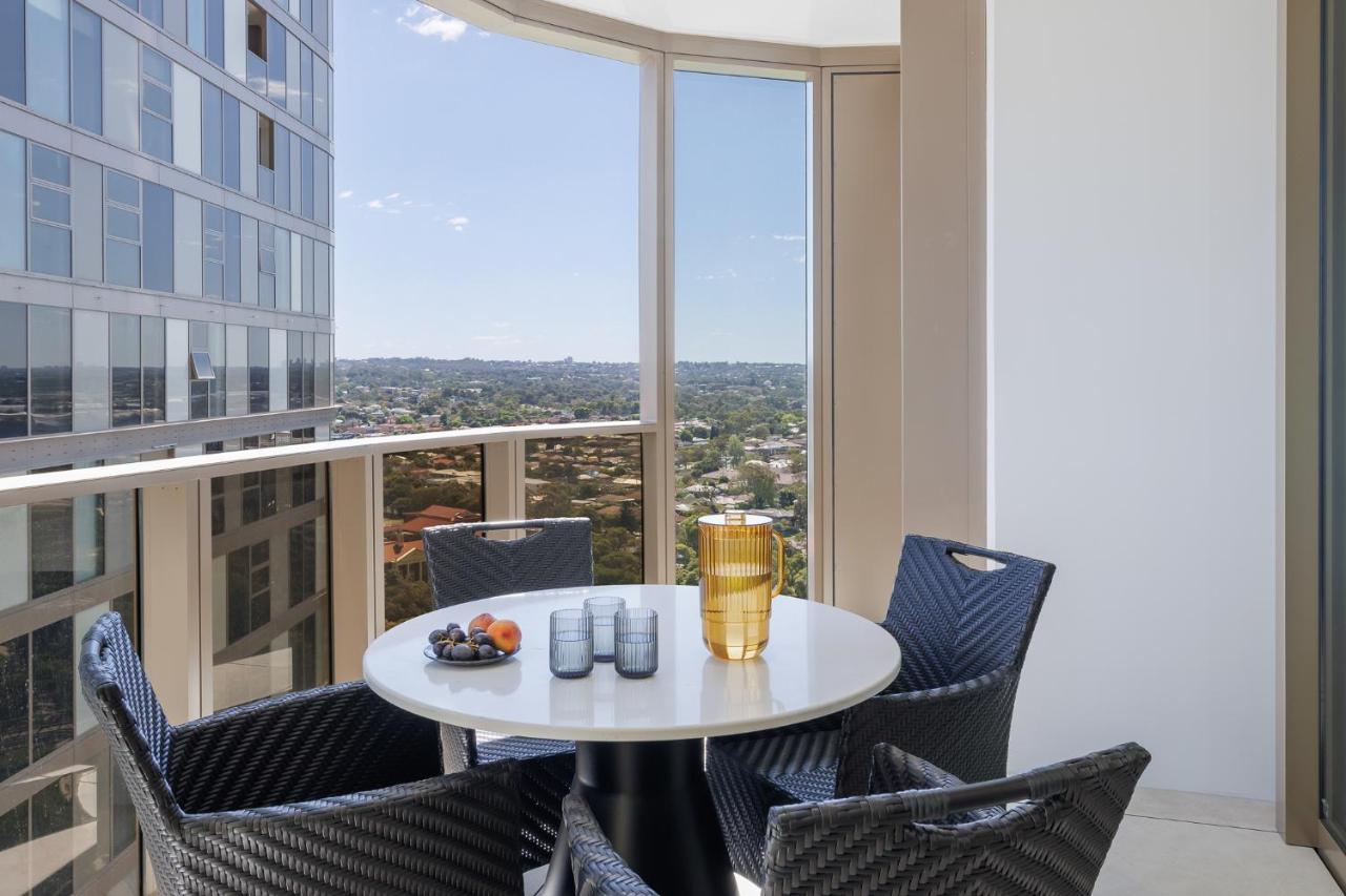 Meriton Suites George Street, Parramatta Sídney Exterior foto