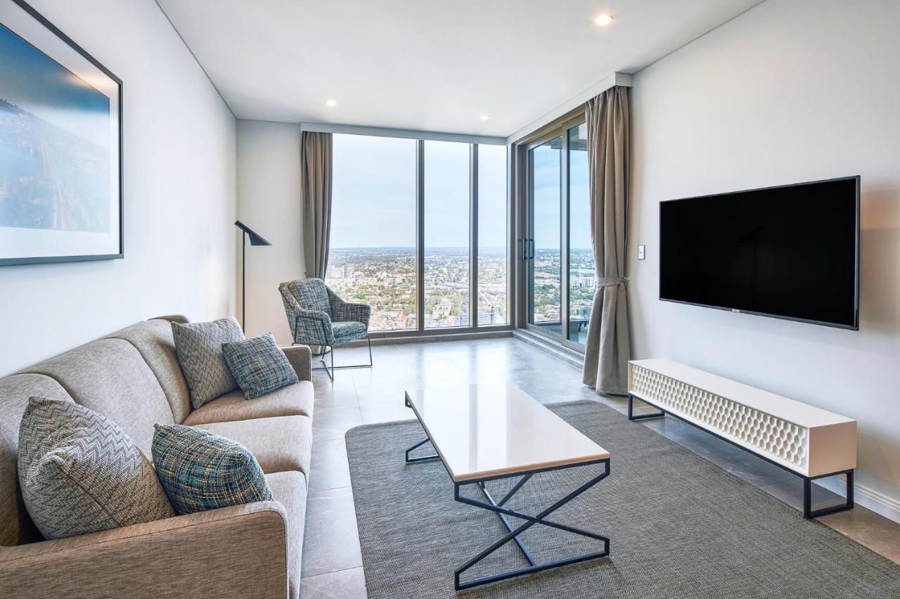 Meriton Suites George Street, Parramatta Sídney Exterior foto