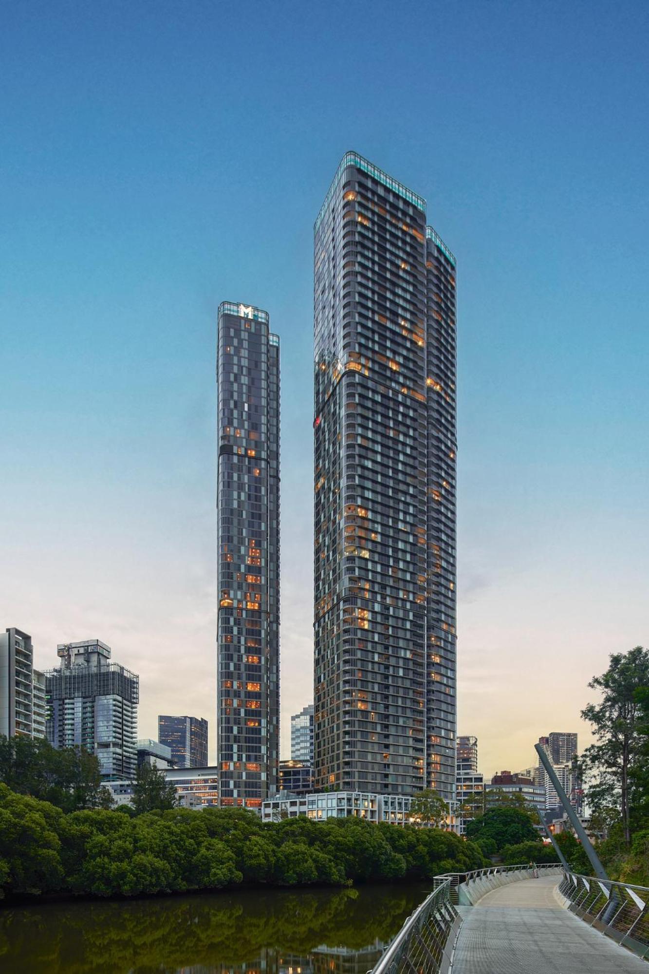 Meriton Suites George Street, Parramatta Sídney Exterior foto