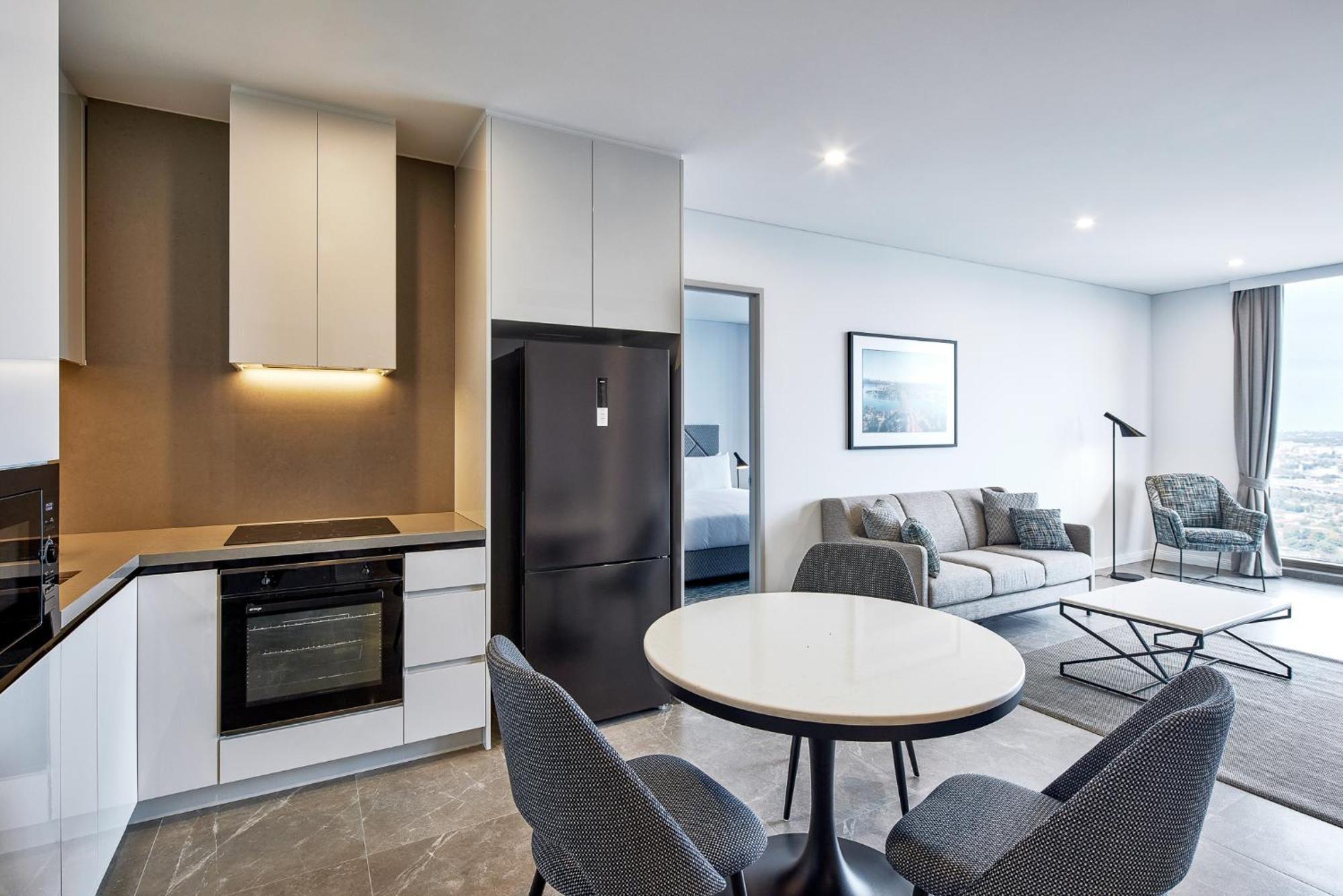 Meriton Suites George Street, Parramatta Sídney Exterior foto