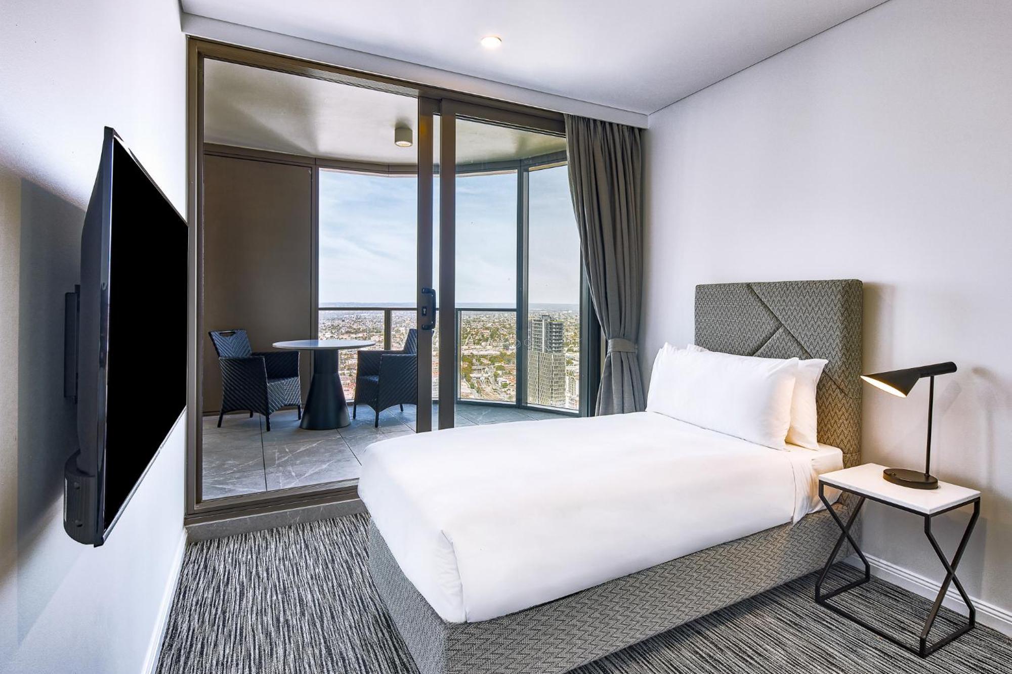 Meriton Suites George Street, Parramatta Sídney Exterior foto