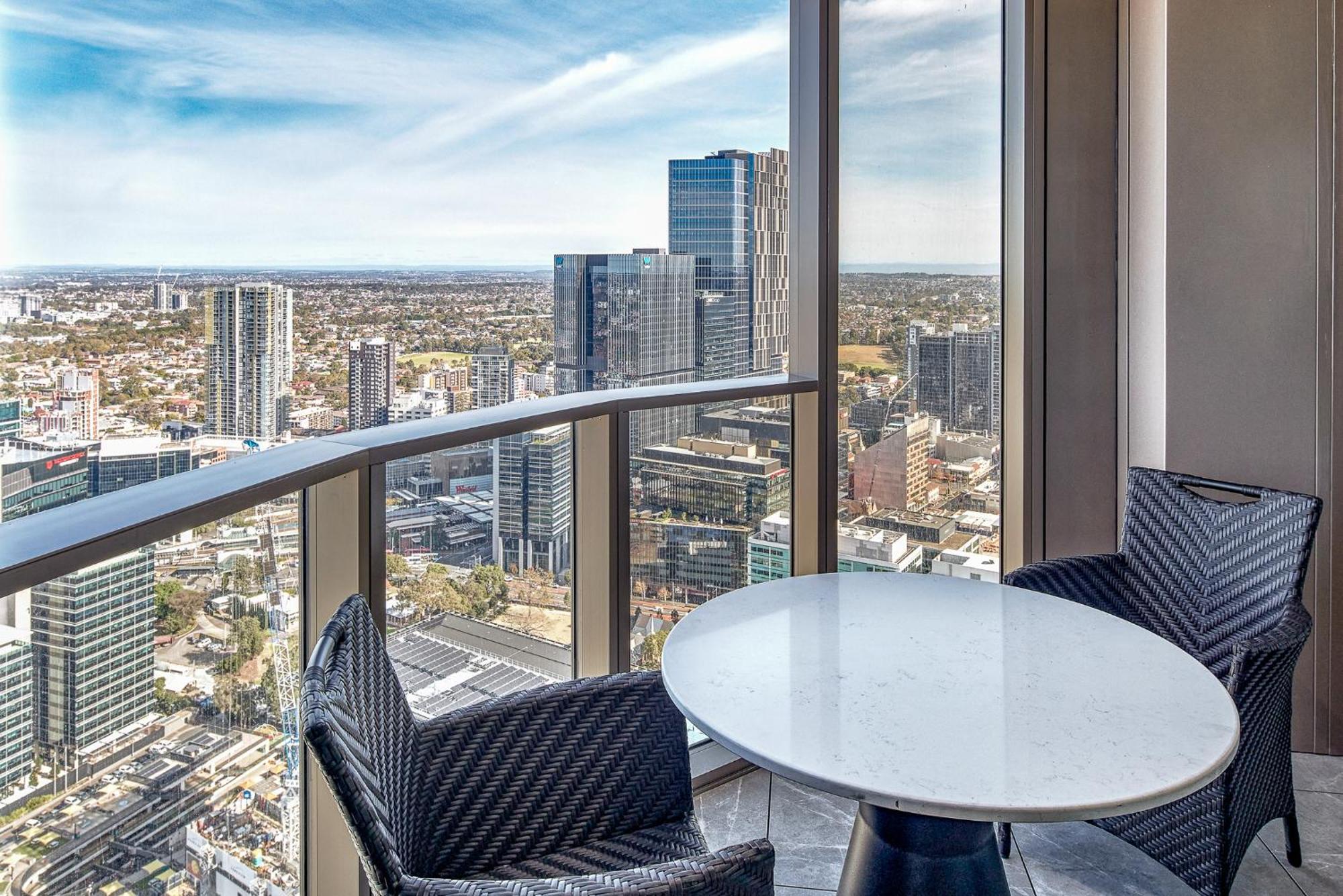 Meriton Suites George Street, Parramatta Sídney Exterior foto